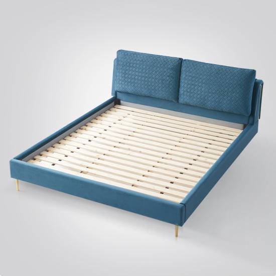 Fabric Double Bed Bedding Set Bed Frames Manufacturer