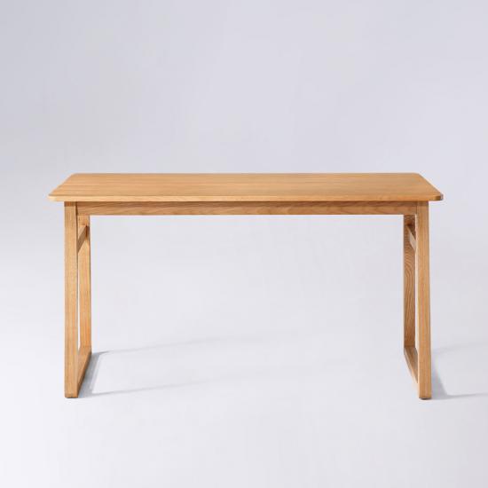 Nordic solid wood dining table and chair