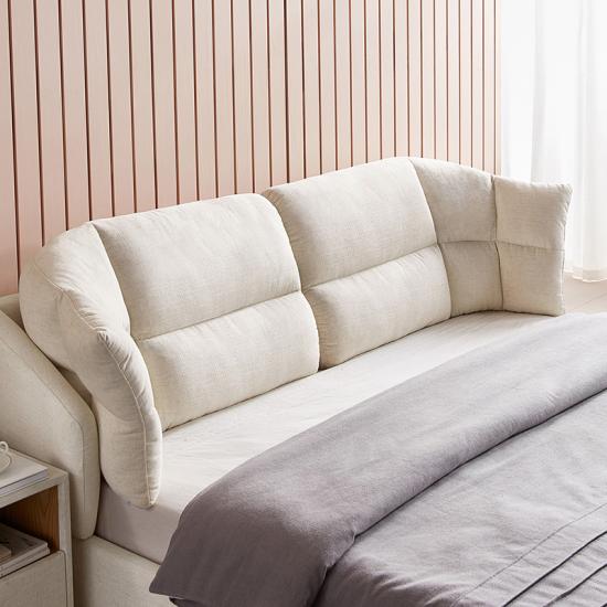 Latest Light Luxury Fabric Bed