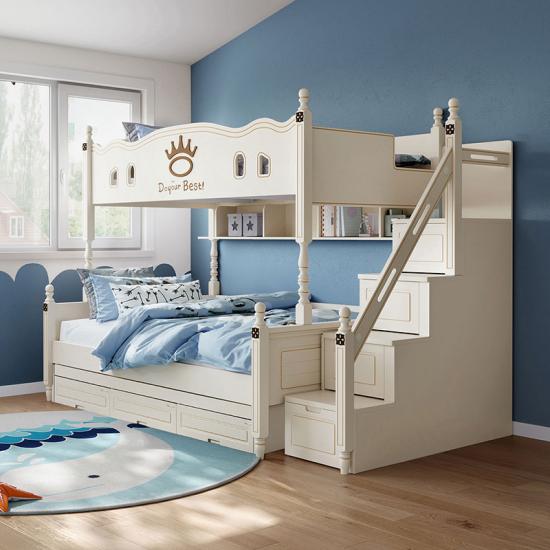 Wood Boys Girls Children Beds House Bedroom Furniture Sets