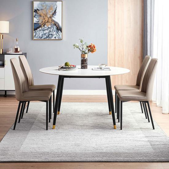 Marble Dining Table With Gold Legs