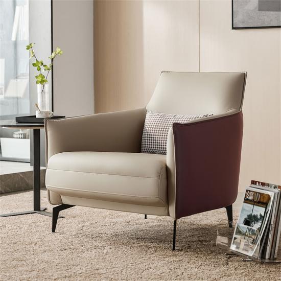 Luxury Italian Lounge Genuine Leather Sectional Sofa
