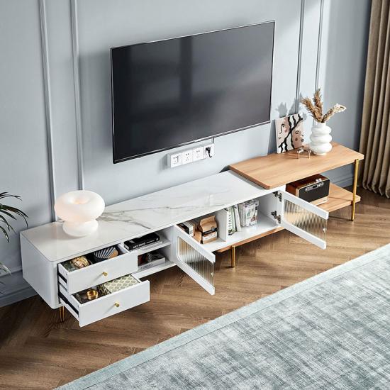 Luxury Living Room Furniture tv stand and coffee table set