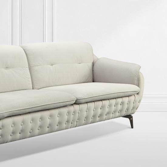Minimalist LoveSeater button tufted couchSupplier China