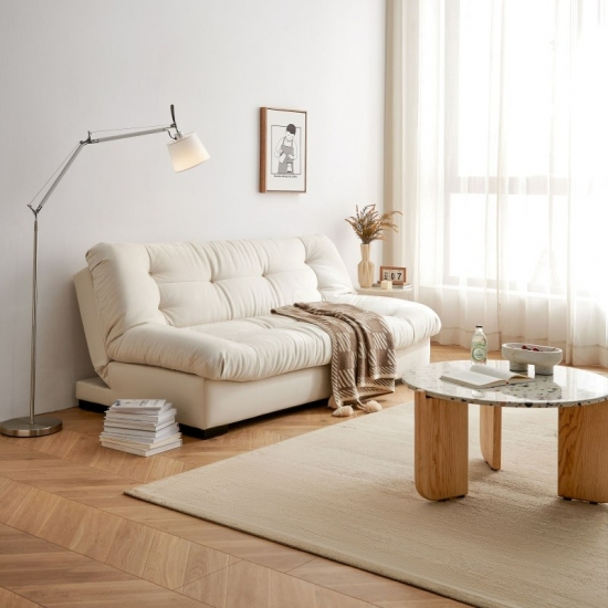 Modern Soft Living Room Fabric Sofa Bed
