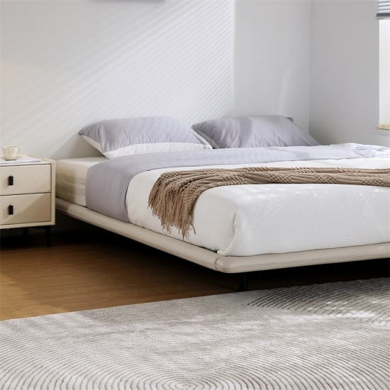 Solid Wood Double Bed King Size Bed