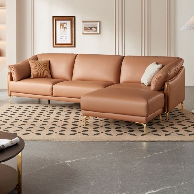 Modern Leather Sofa Living Room Sofa