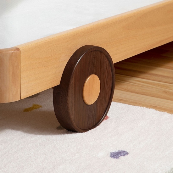 Wooden Children Bed with Single Size