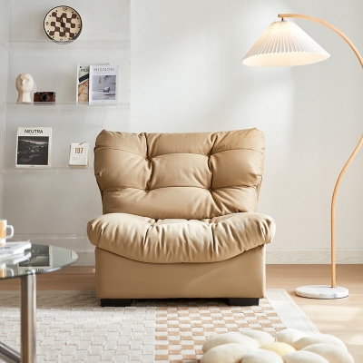Modern Leisure Living Room Fabric Single Sofa Chair