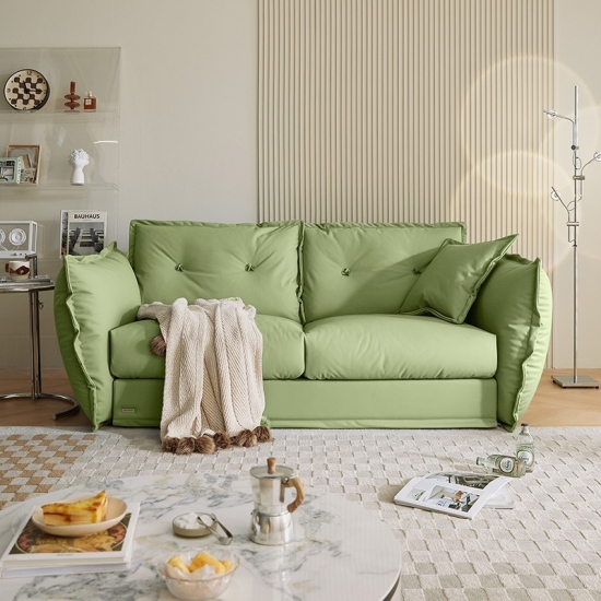 Modern 3 Seat Sofa with Fabric