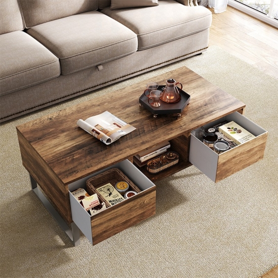 Modern Coffee Table with Wood
