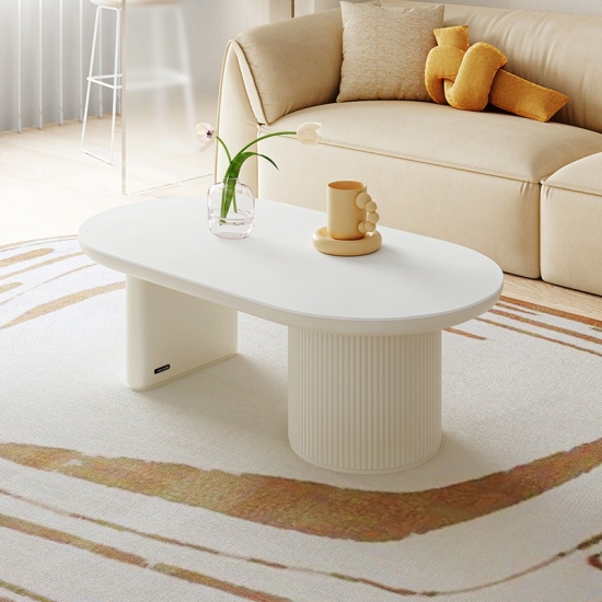 Modern Oval Coffee Table