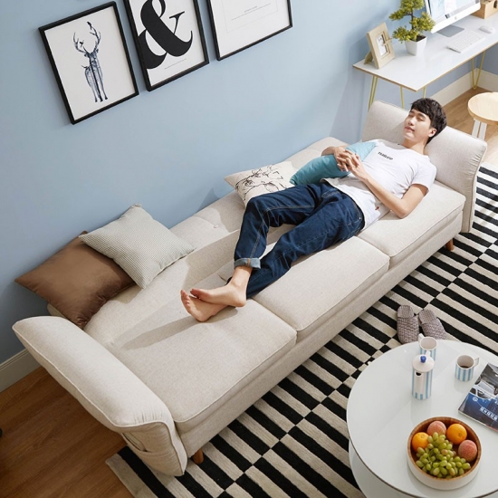 Modern Living Room Fabric Sofa