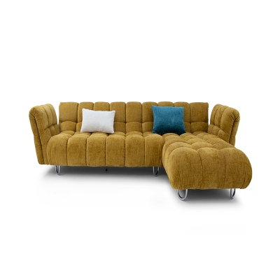 Upholstered Fabric Living Room  Bubble Sofa
