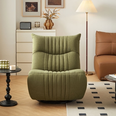Modern Fabric Rocking Chair