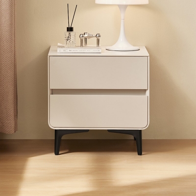 Stylish Nightstand with Two Drawers