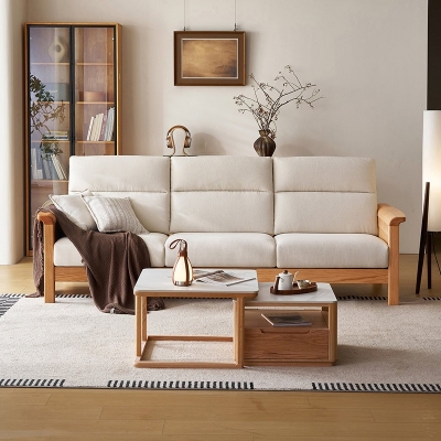 Reclining Fabric Sofa